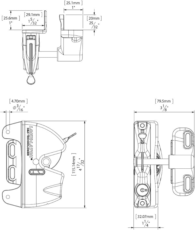 D&D Technologies LokkLatch (LATCH ONLY)