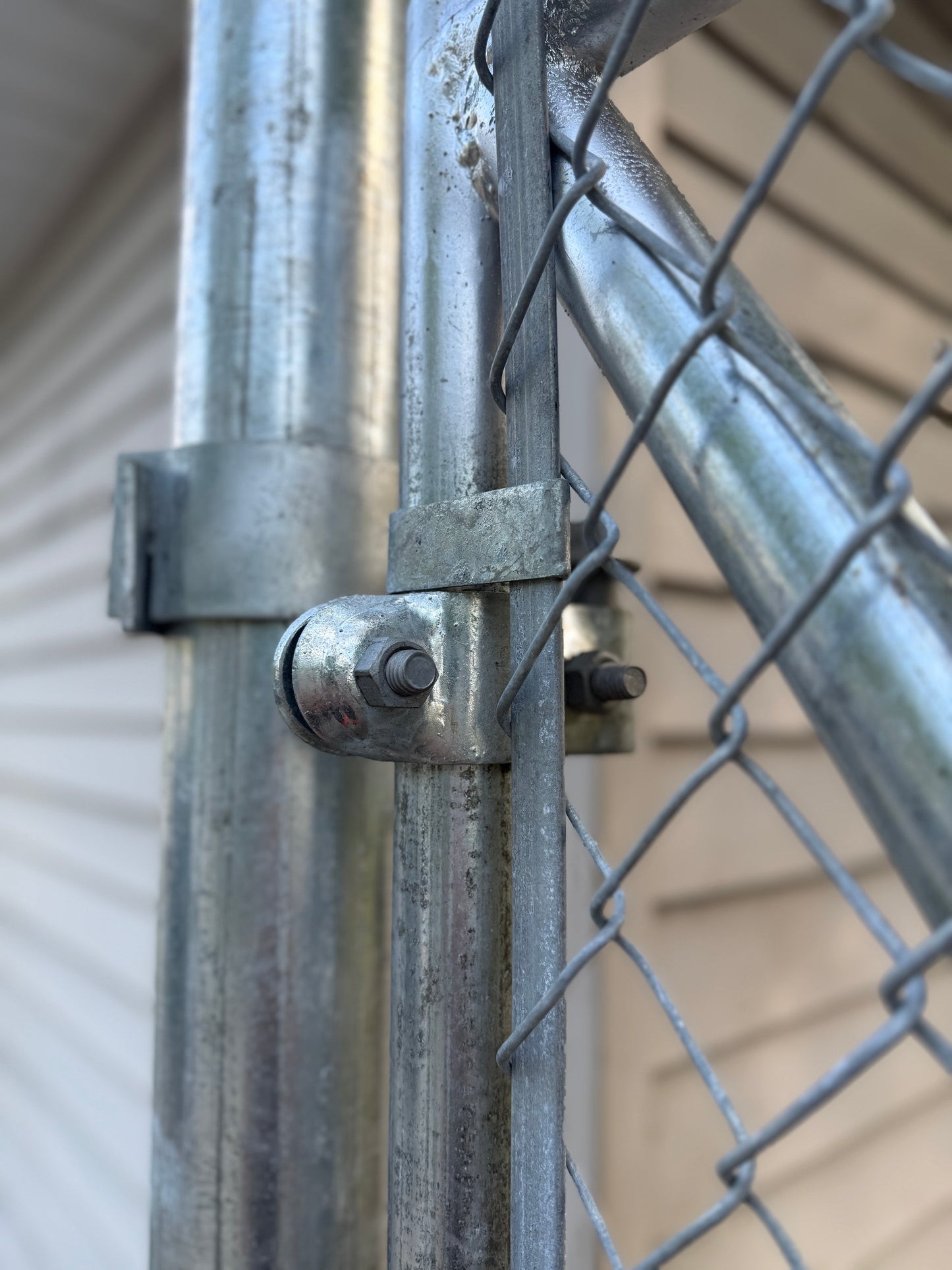 Gate Frame Collar Industrial Galvanized 1-11/16 x 3/4"