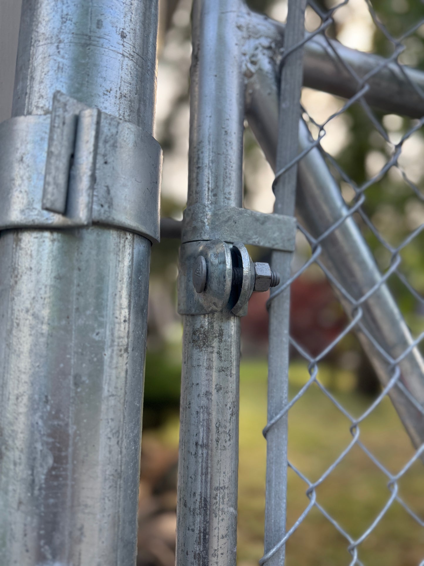 Gate Frame Collar Industrial Galvanized 1-11/16 x 3/4"