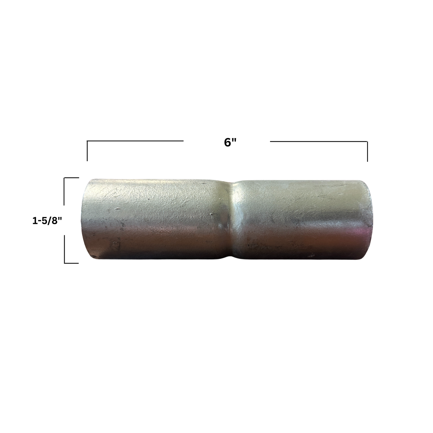 Sleeves 1-5/8” x 6” Industrial Galvanized Chain Link