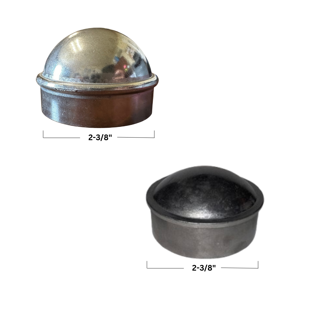 Main Post Caps 2 3/8" Galvanized Aluminum