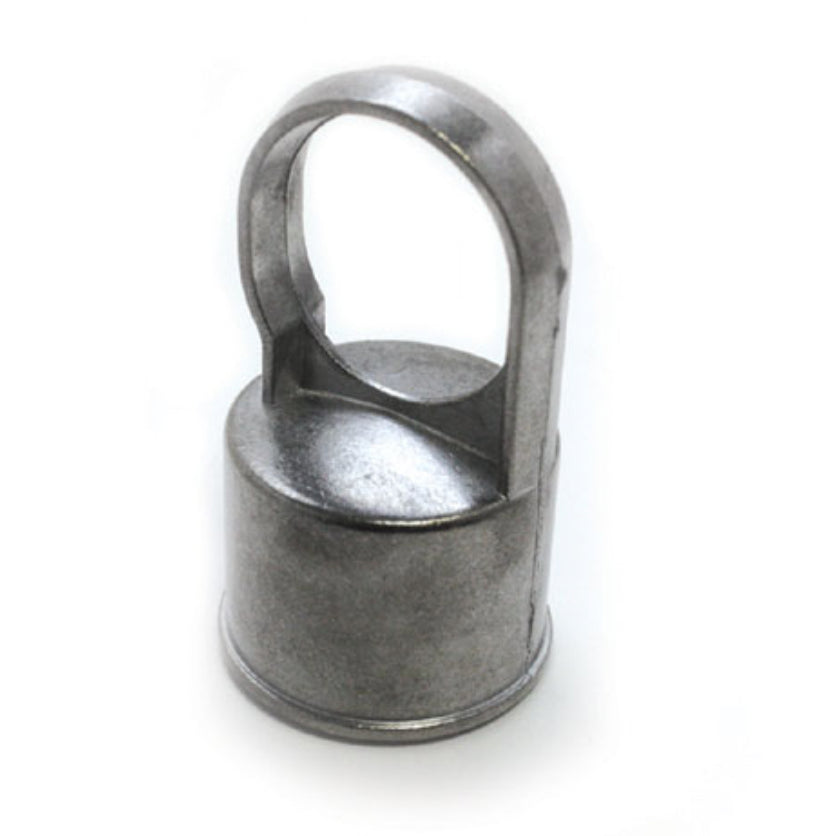 Line Post Tops 2-3/8” x 1-11/16” Industrial Galvanized Aluminum