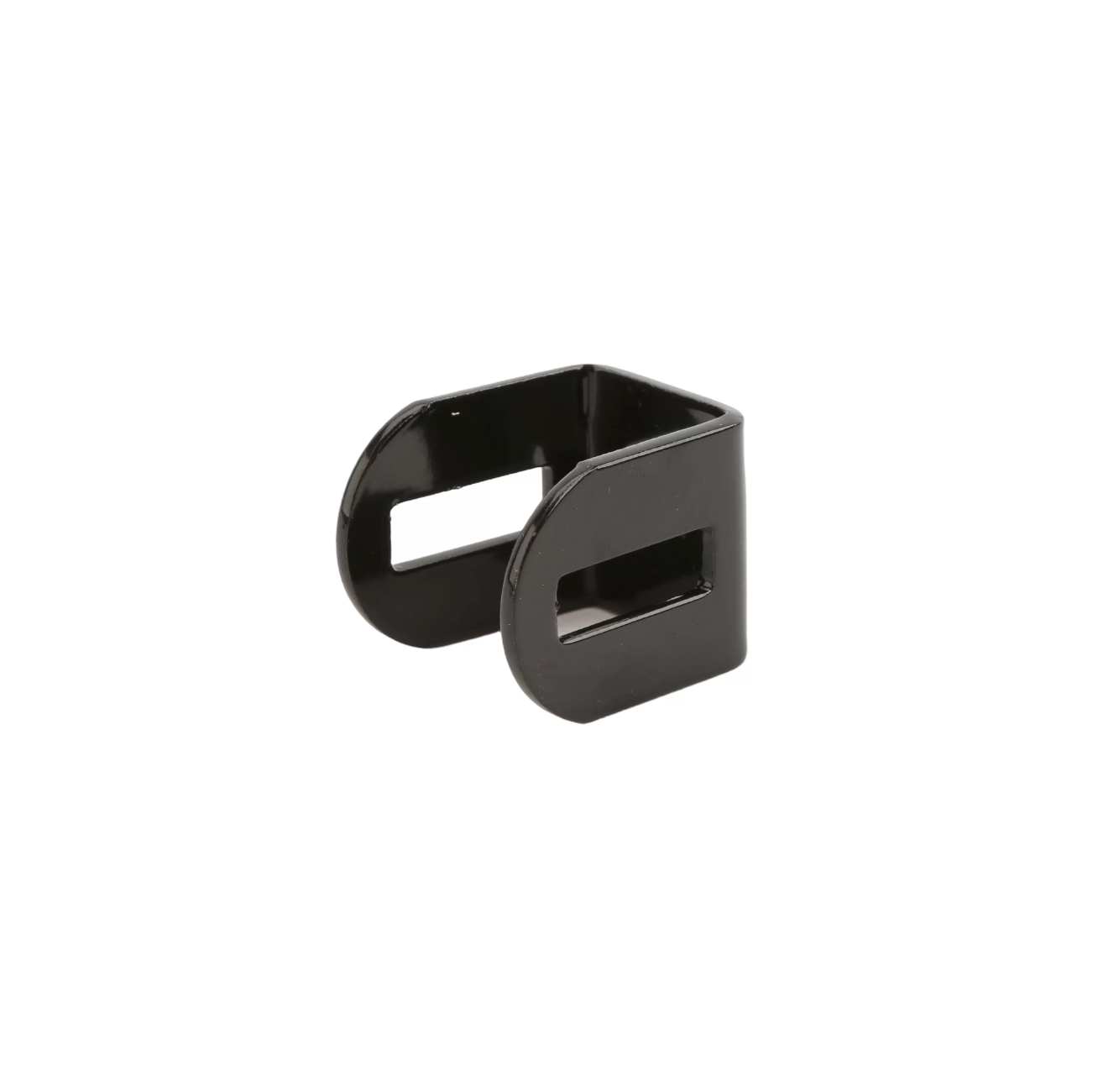 Ornamental Flat Back Mounting Bracket Black (2 Pack)
