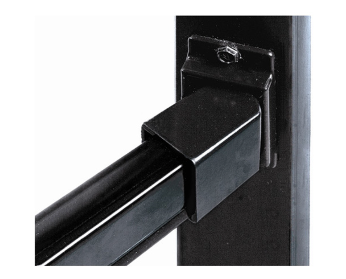 Ornamental Swivel Mounting Brackets Black (2-Pack)