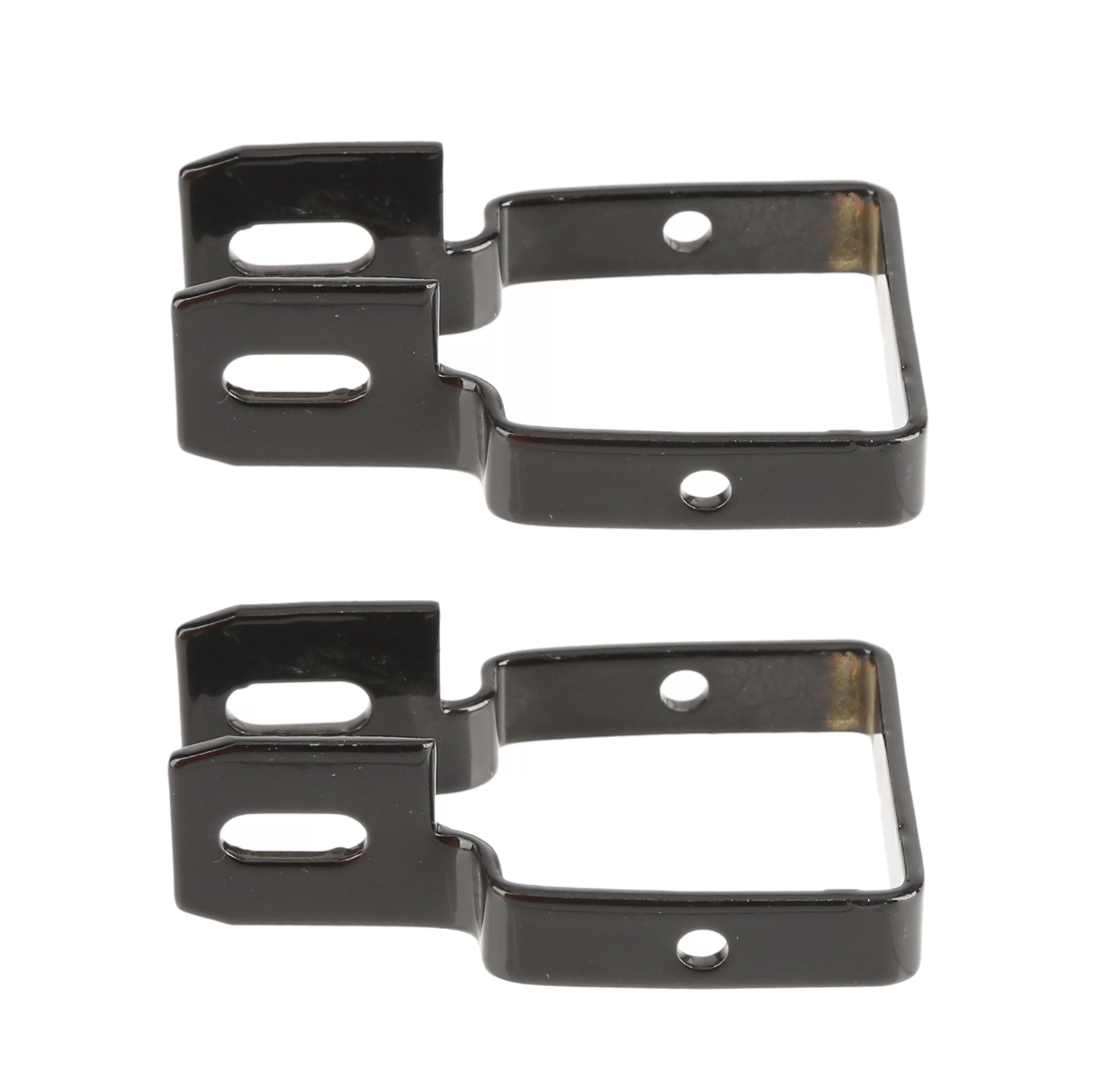 Ornamental Universal Mounting Bracket Black 2" (2-Pack)