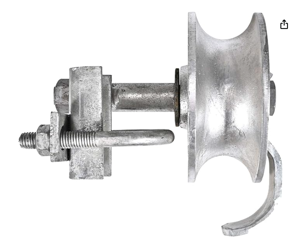 5 Inch SAFE-T Rear Wheel for Pipe Track with Bracket Assembly