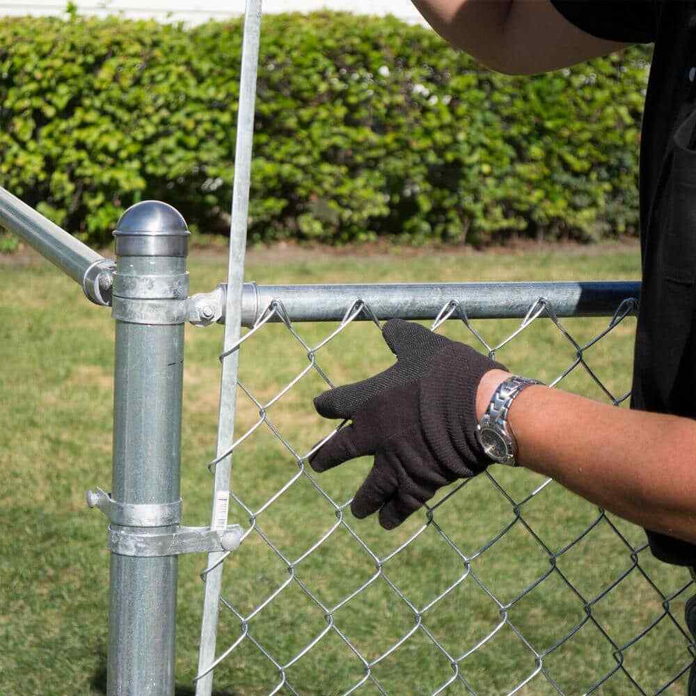 Tension Bar 3/16” x ¾” x 82" Industrial Galvanized Chain Link