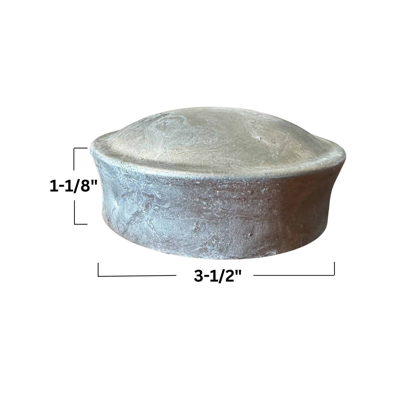 Main Post Caps 3 1/2" Industrial Galvanized Steel
