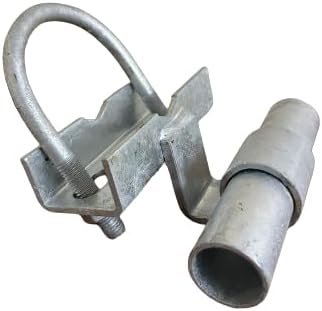 Gate Track Bracket 2 3/8"- 2 7/8" (Safe-T) Industrial Galvanized