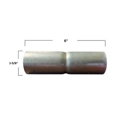 Sleeves 1-5/8” x 6” Industrial Galvanized Chain Link