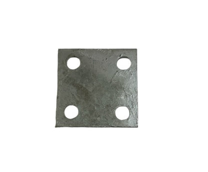 Anchor Base Plate Industrial Galvanized 4"