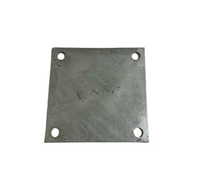 Anchor Base Plate Industrial Galvanized 8"