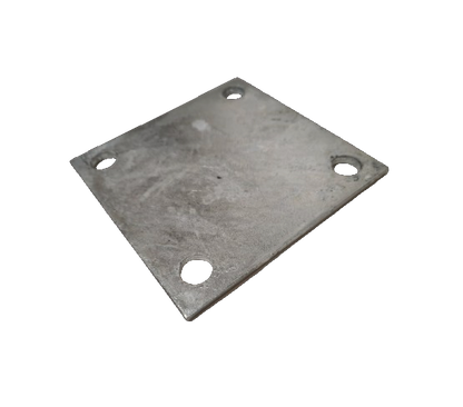 Anchor Base Plate Industrial Galvanized 6"