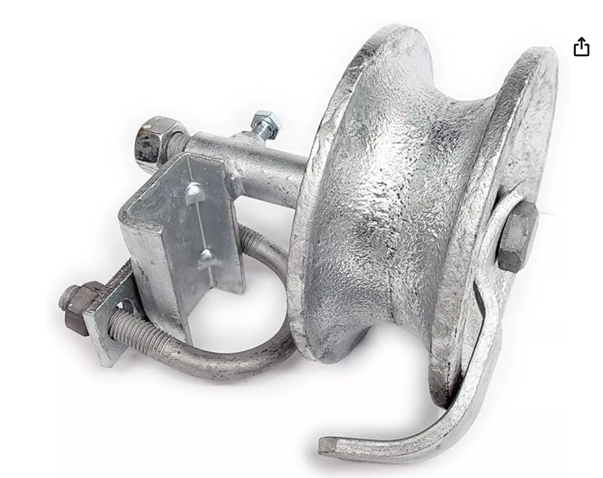 5 Inch SAFE-T Rear Wheel for Pipe Track with Bracket Assembly