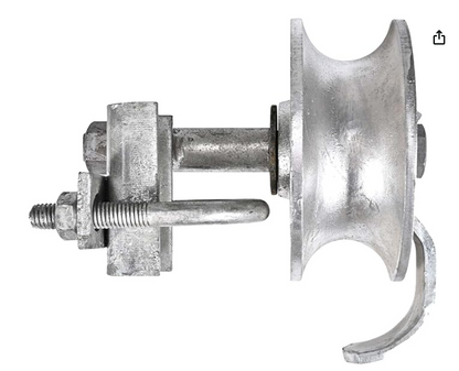 5 Inch SAFE-T Rear Wheel for Pipe Track with Bracket Assembly