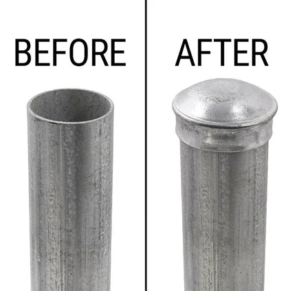 Main Post Caps 2 3/8" Galvanized Aluminum